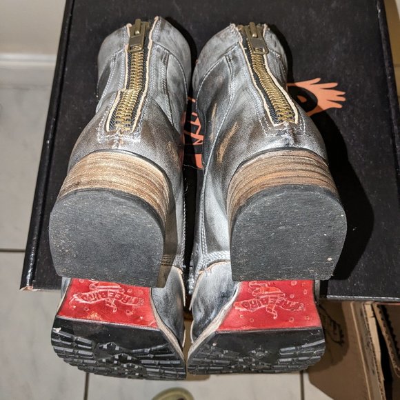FREEBIRD Liverpool Booties Size 9 - ICE Color - Like New - Picture 5 of 17